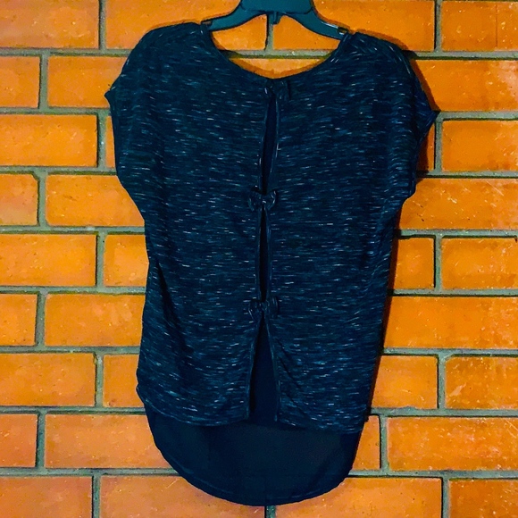 Miss Sasa - S, Extended Sleeve top, Ribbon-  NWOT - Picture 2 of 7